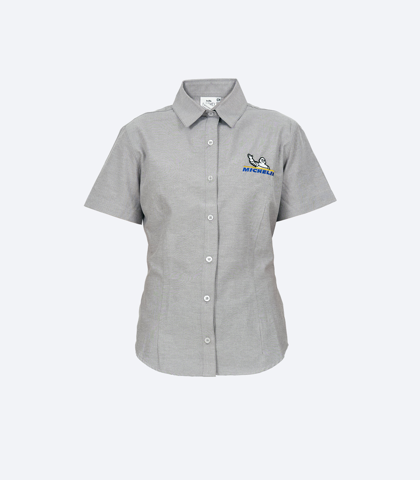 Blusa Gris Manga Corta