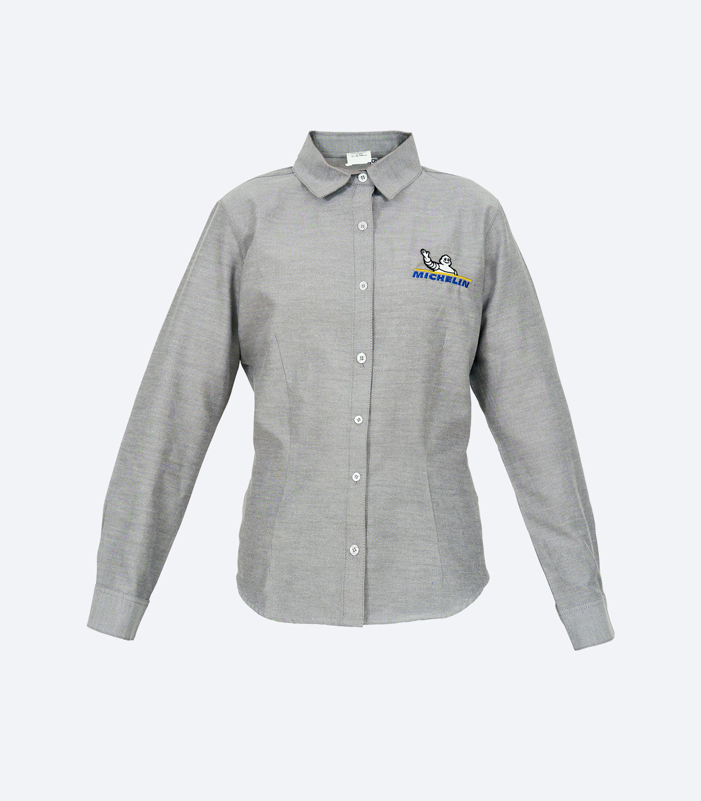 Blusa Gris Manga Larga