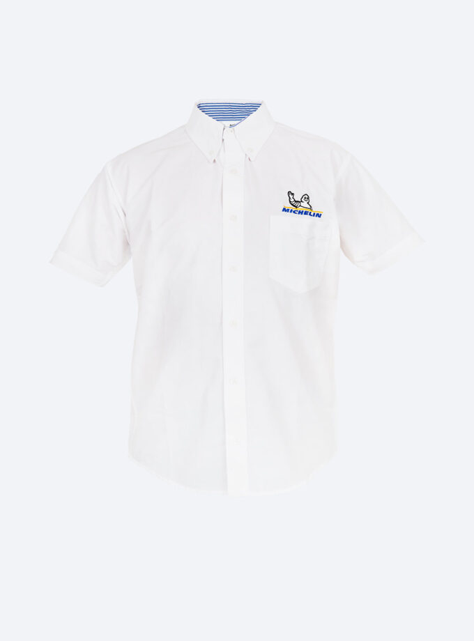 Camisa Blanca Manga Corta