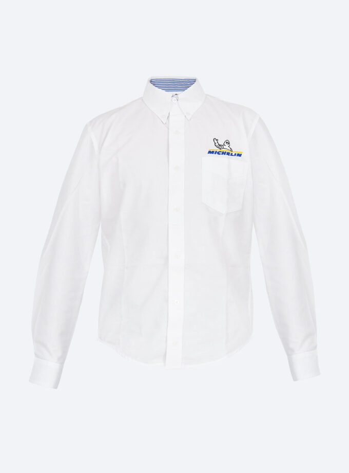 Camisa Blanca Manga Larga