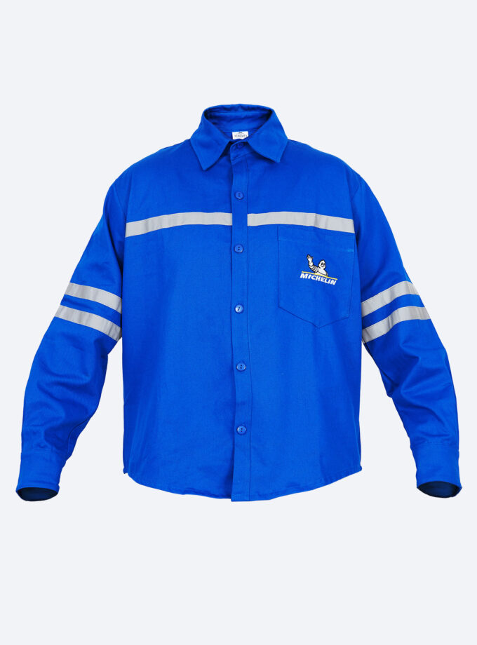 Camisola Michelin Azul Rey Manga Larga