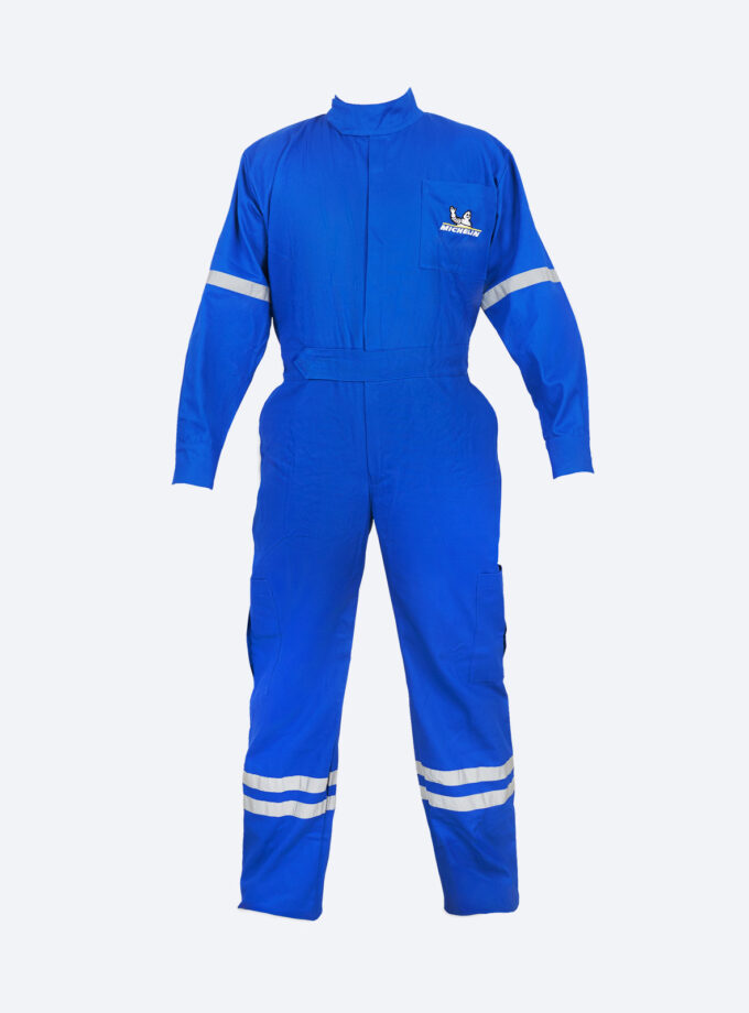 Overol Michelin Azul Rey Manga Larga