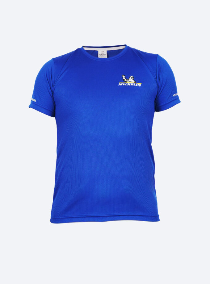 Playera Fit Azul