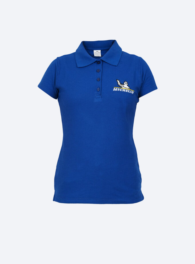 Playera Polo Dama Azul