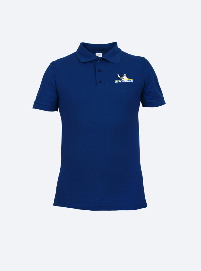 Playera Polo Azul Marino