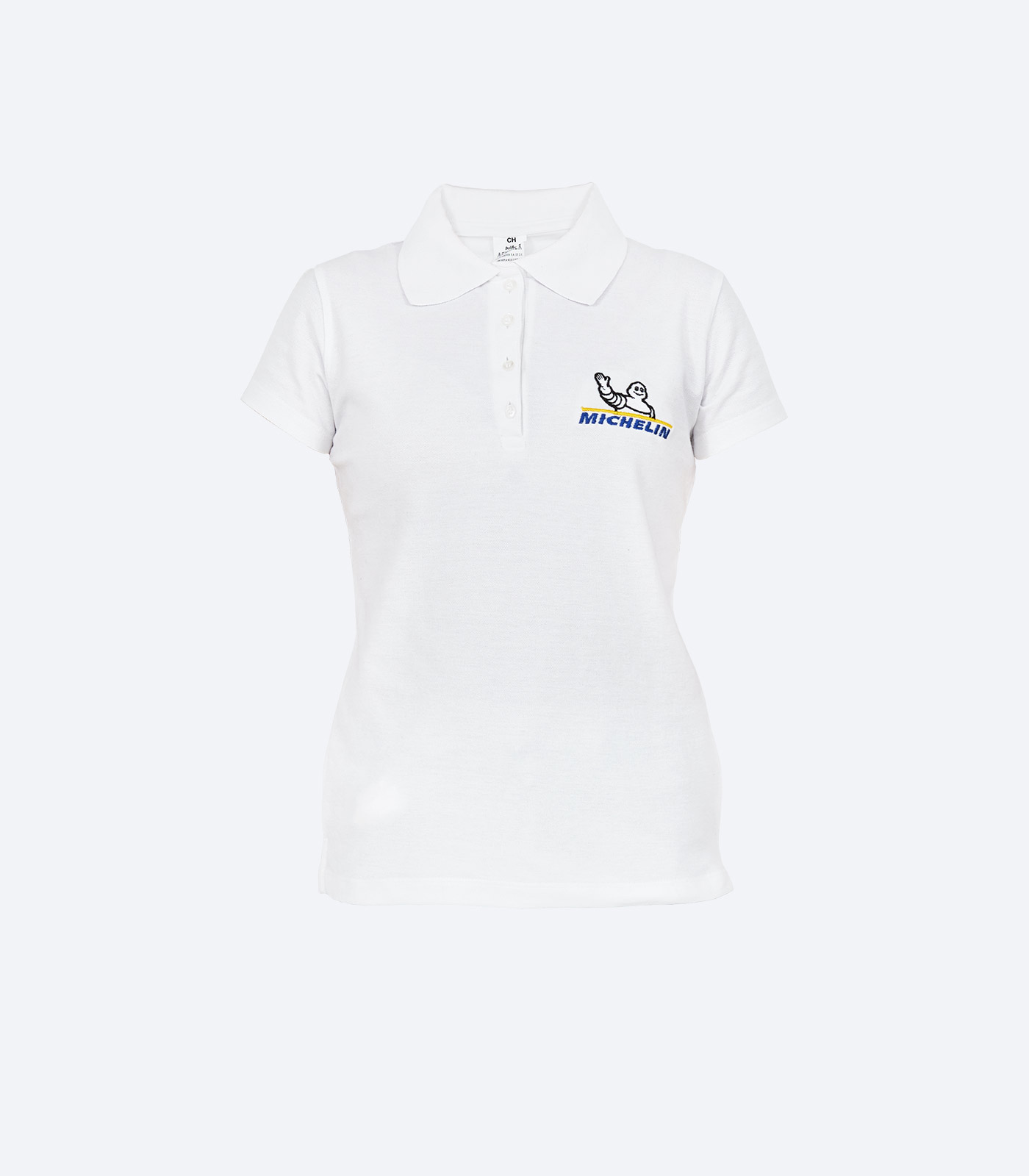 Playera Polo Dama Blanca