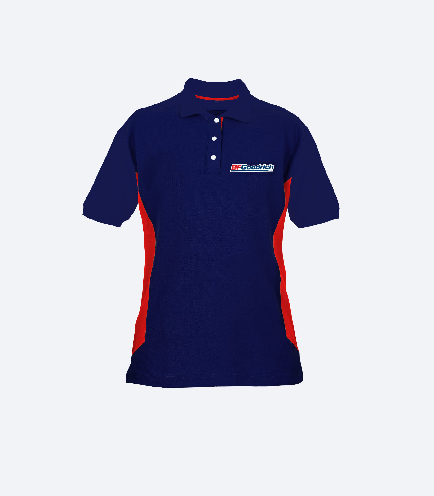Playera Polo Dama BF Azul