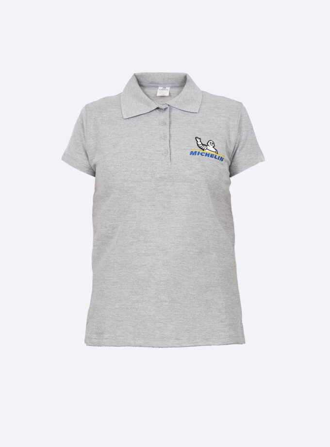 Playera Polo Gris