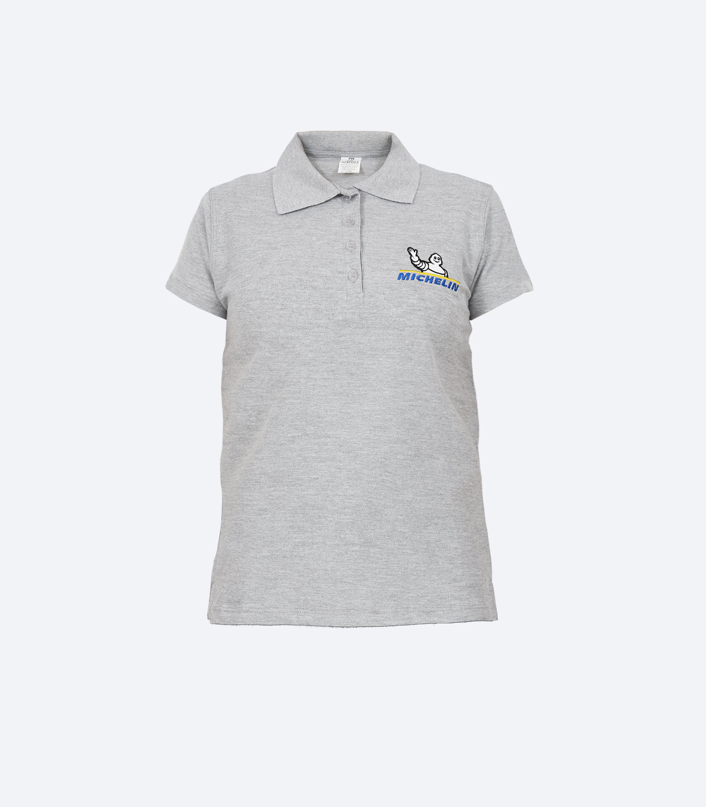 Playera Polo Gris